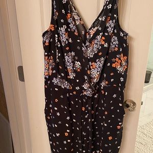 Loft Floral Jumpsuit
